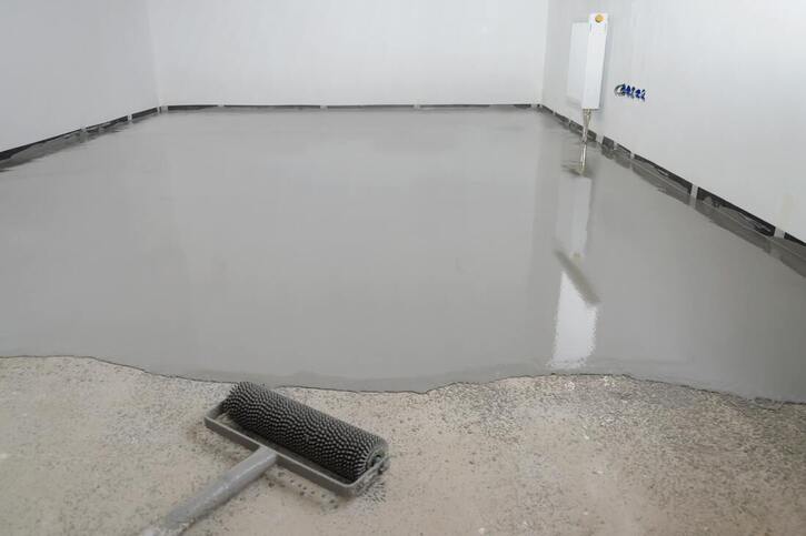 Our client in Vancouver needed some concrete floor leveling work done.